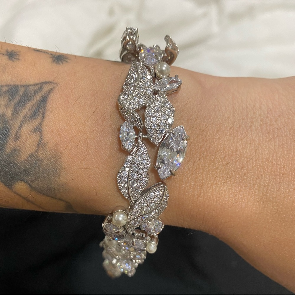 Henri Bendel black tie bracelet